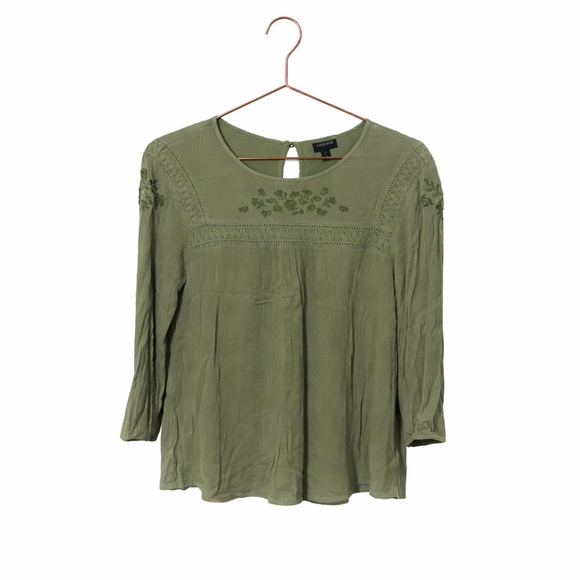 torrid Tops - Torrid Embroidered Boho Blouse 🌿✨